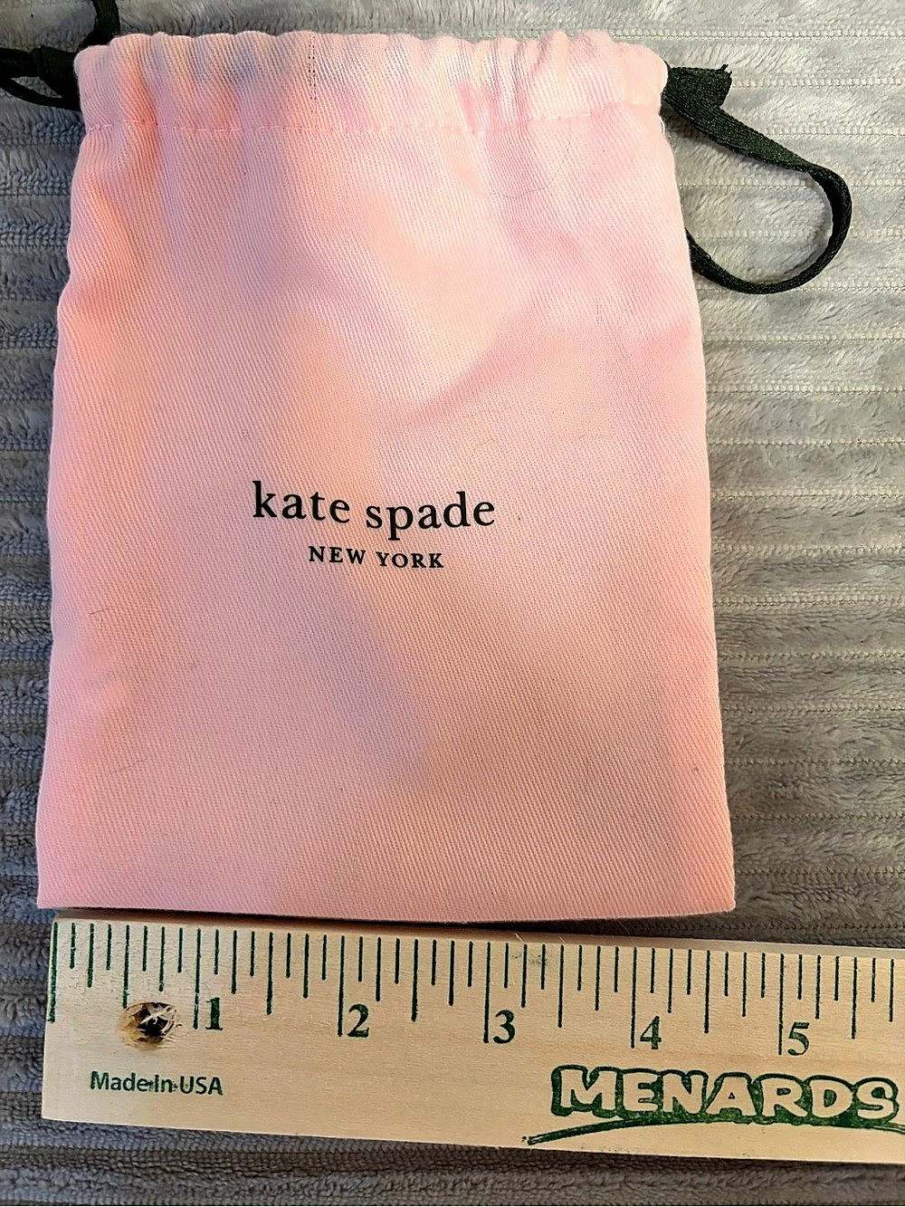 kate spade Pink Drawstring Pouch Like New